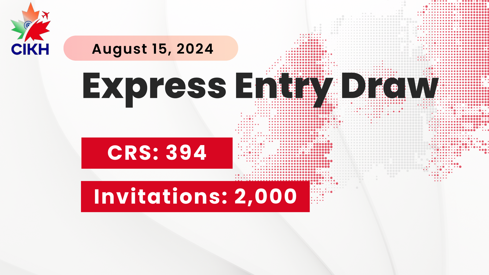 IRCC issues invitations to 2,000 candidates in the third Express Entry draw this week.