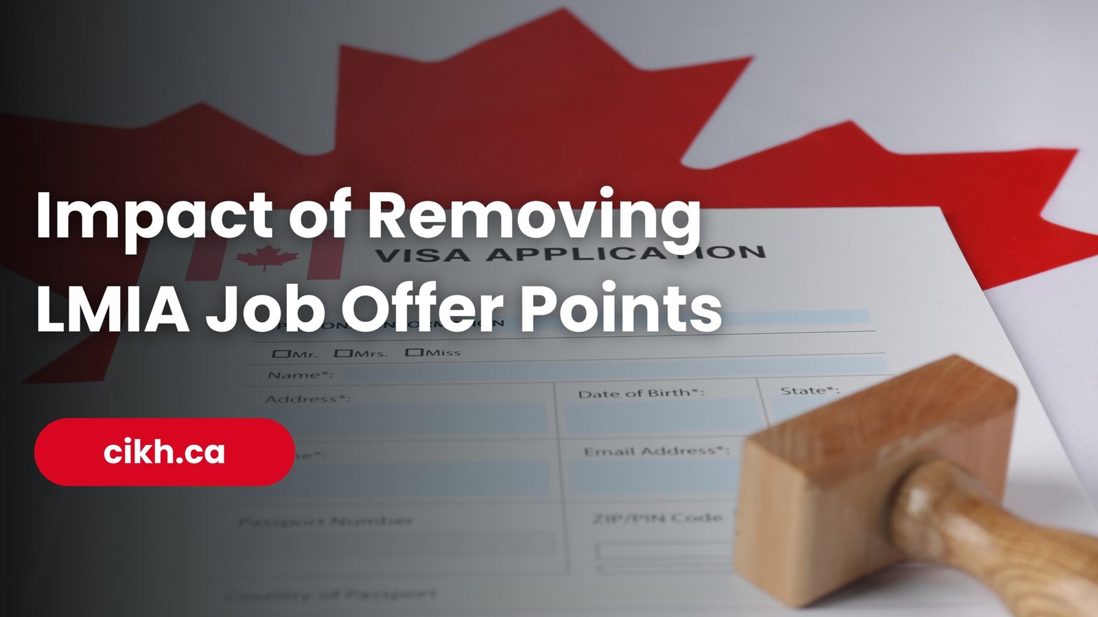 How does removing LMIA job offer points affect Express Entry?