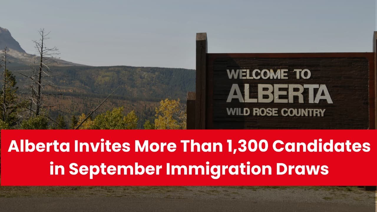 Alberta Invites More Than 1,300 Candidates in September Immigration Draws