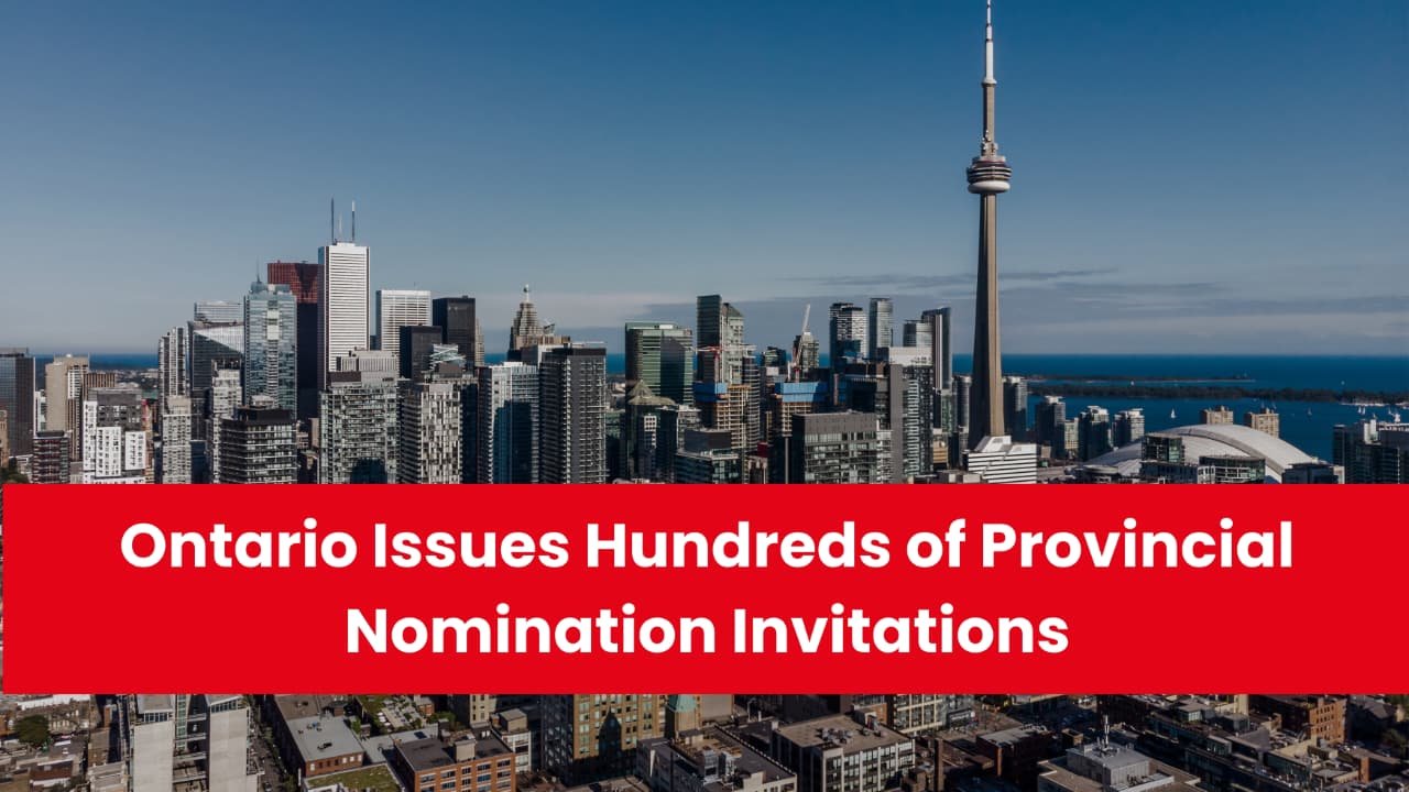 Ontario Issues Hundreds of Provincial Nomination Invitations