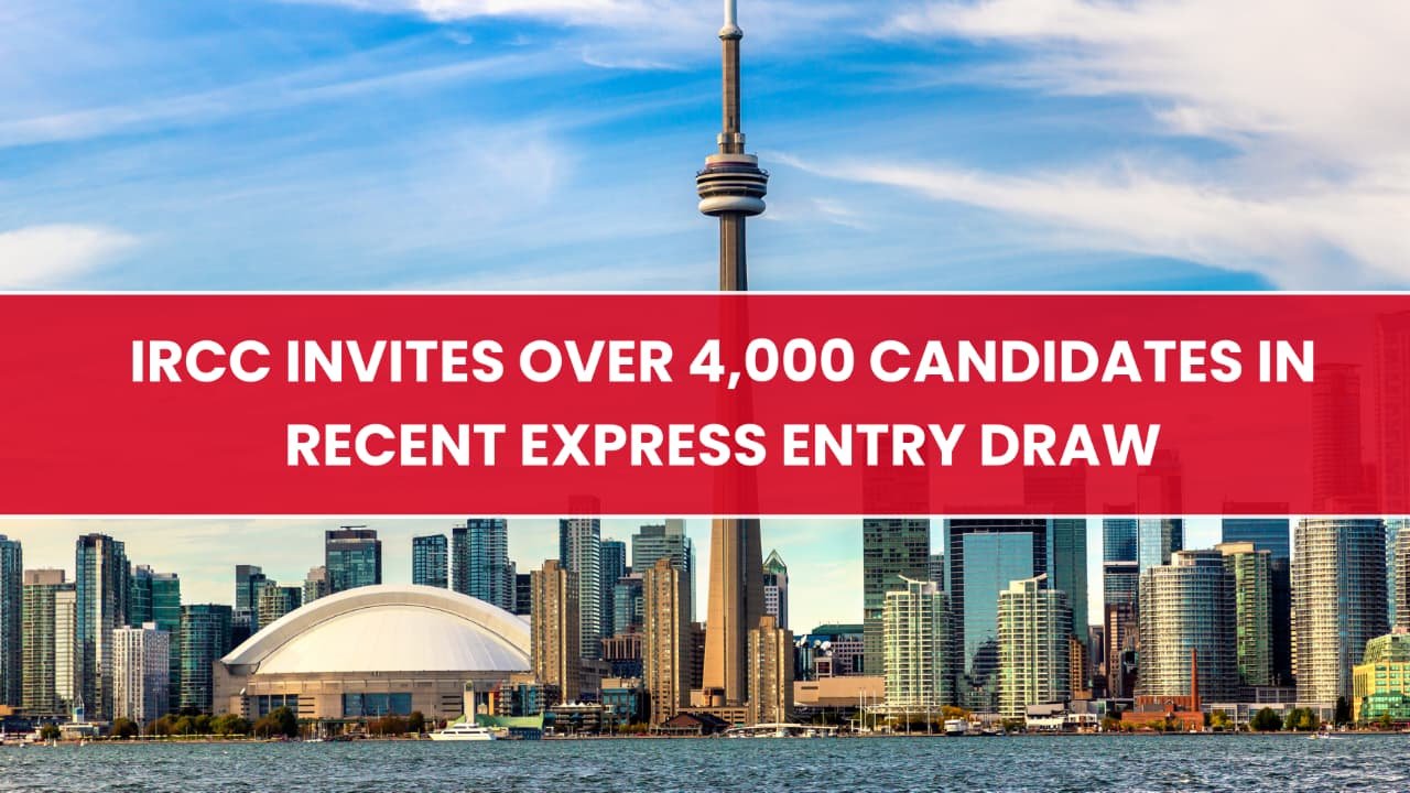 IRCC Invites Over 4,000 Candidates in Recent Express Entry Draw