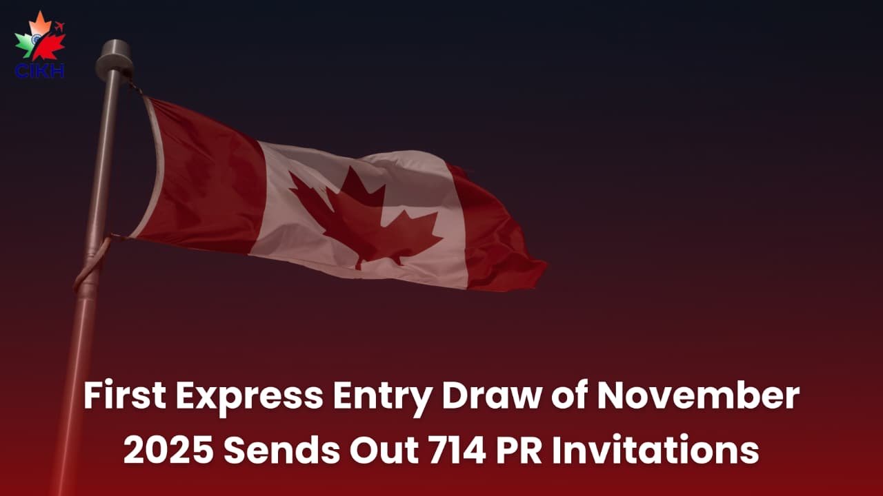 First Express Entry Draw of November 2025 Sends Out 714 PR Invitations