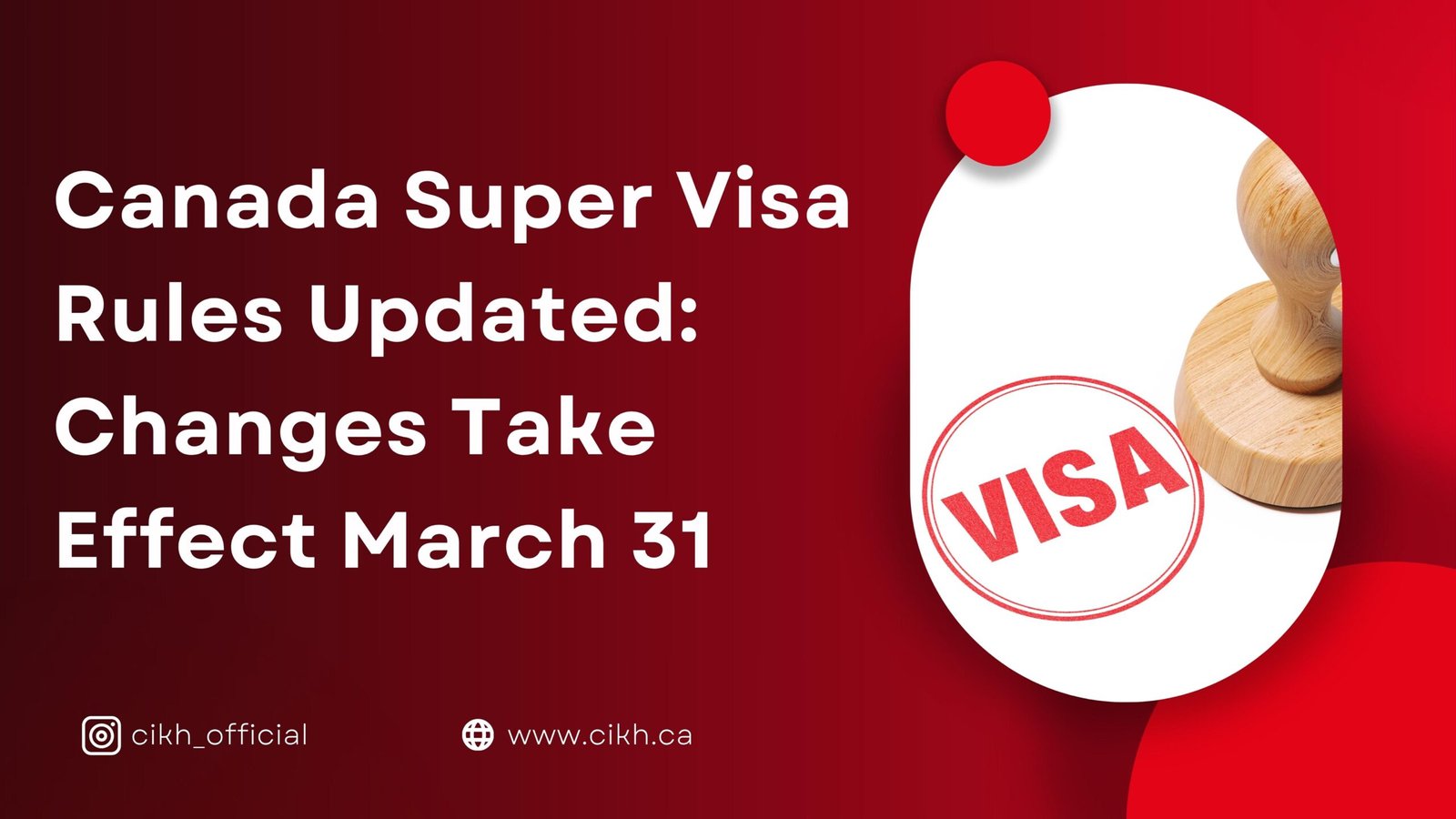 Canada Super Visa Rules Updated: Changes Take Effect March 31