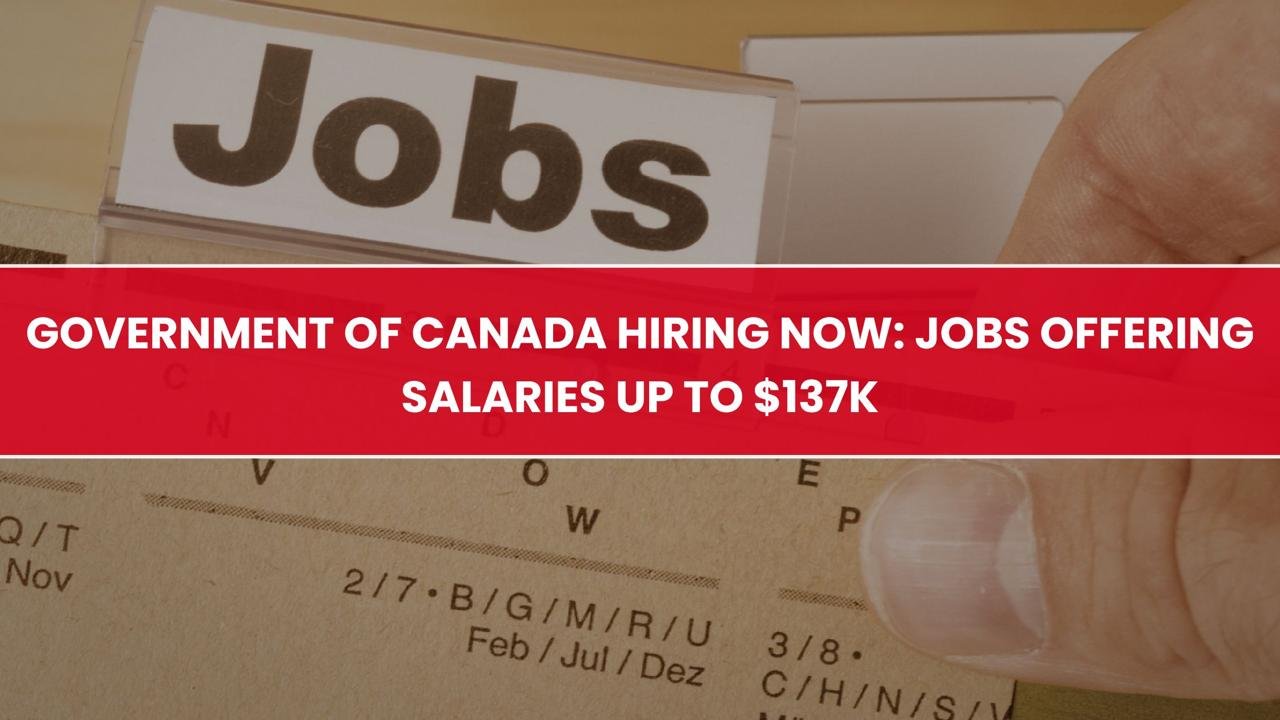 Government of Canada Hiring Now: Jobs Offering Salaries Up to $137K