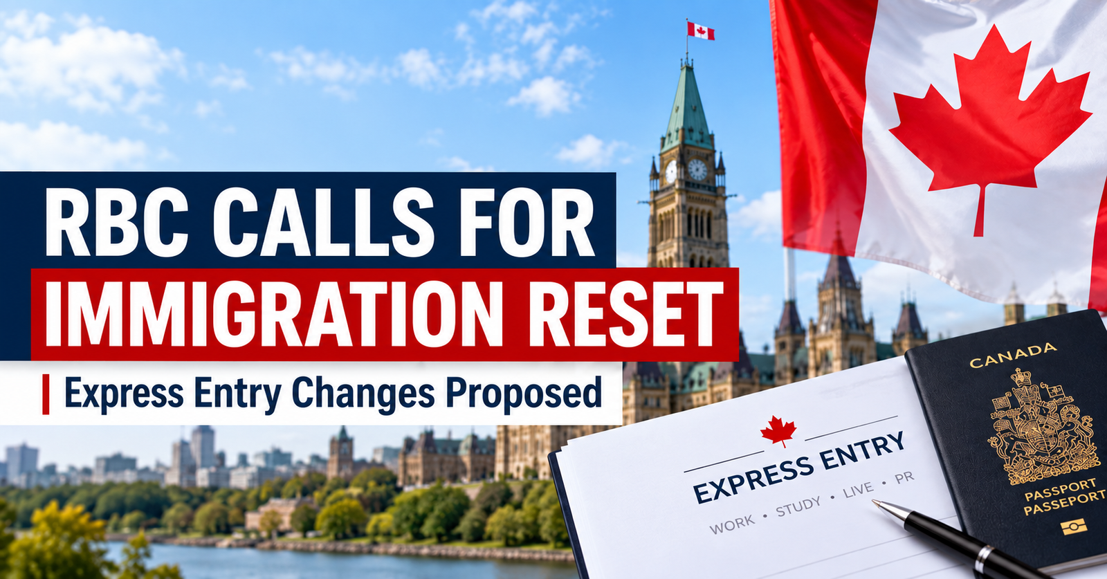 RBC report proposing major changes to Canada's immigration strategy and Express Entry system.