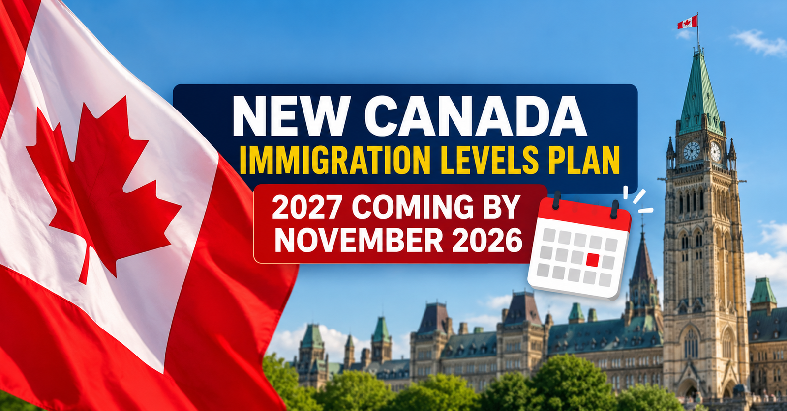 Canada Immigration Levels Plan 2027–2029 expected by November 2026